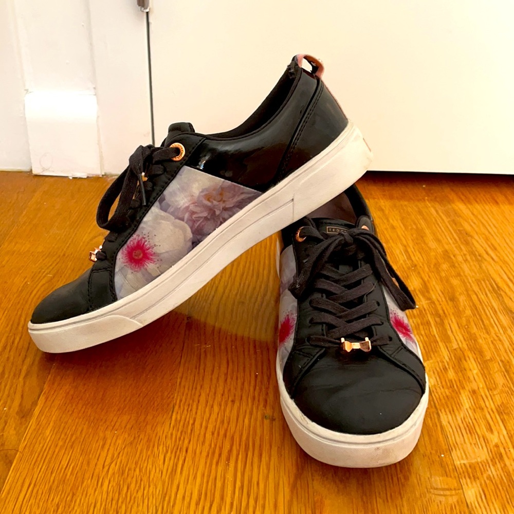 Ted baker floral sneakers